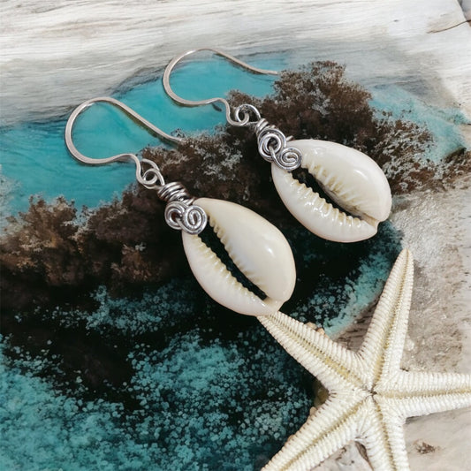 Boucles d’oreilles coquillage